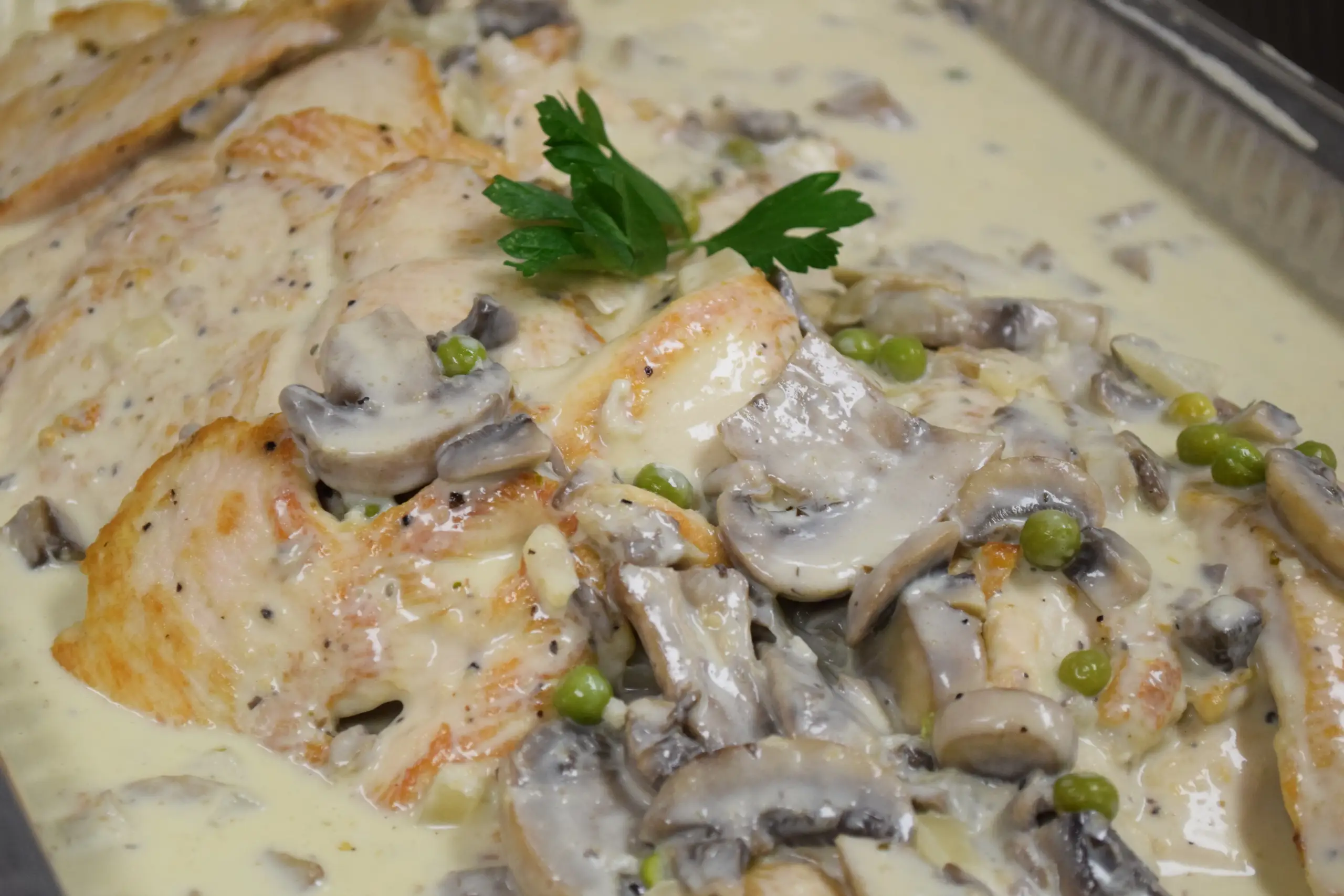 Chicken Carbonara Buffet Scaled